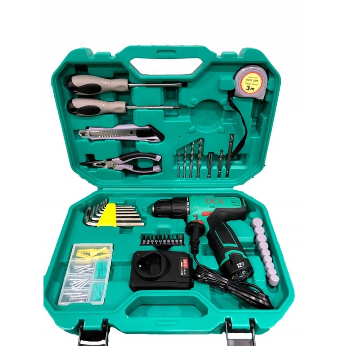 DCA ADJZ1202iTD CORDLESS HAMMER DRILL COMBO 10MM-12V MAX