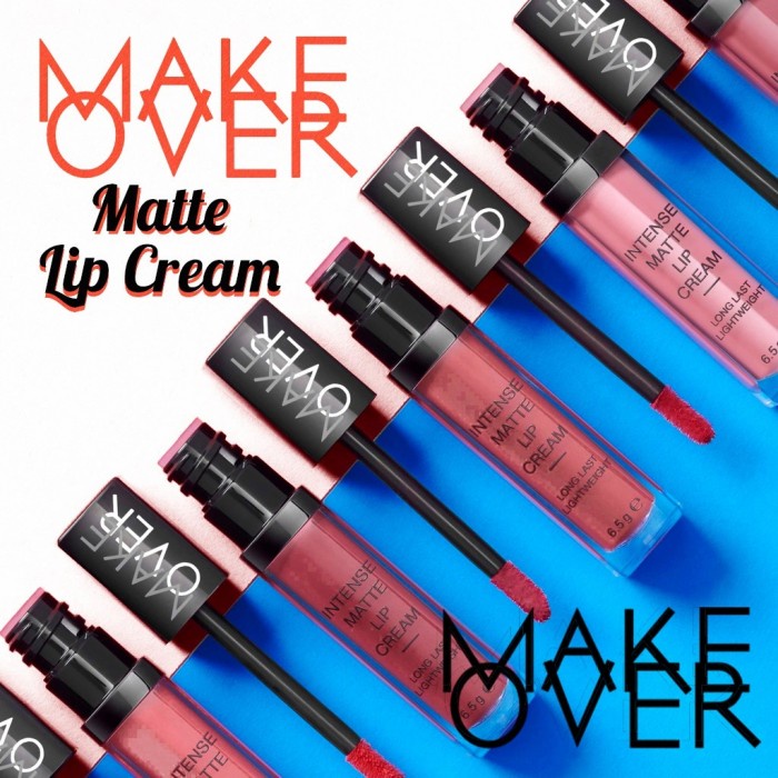 ✿ BISA COD✿ MAKE OVER Intense Matte Lip Cream - 003