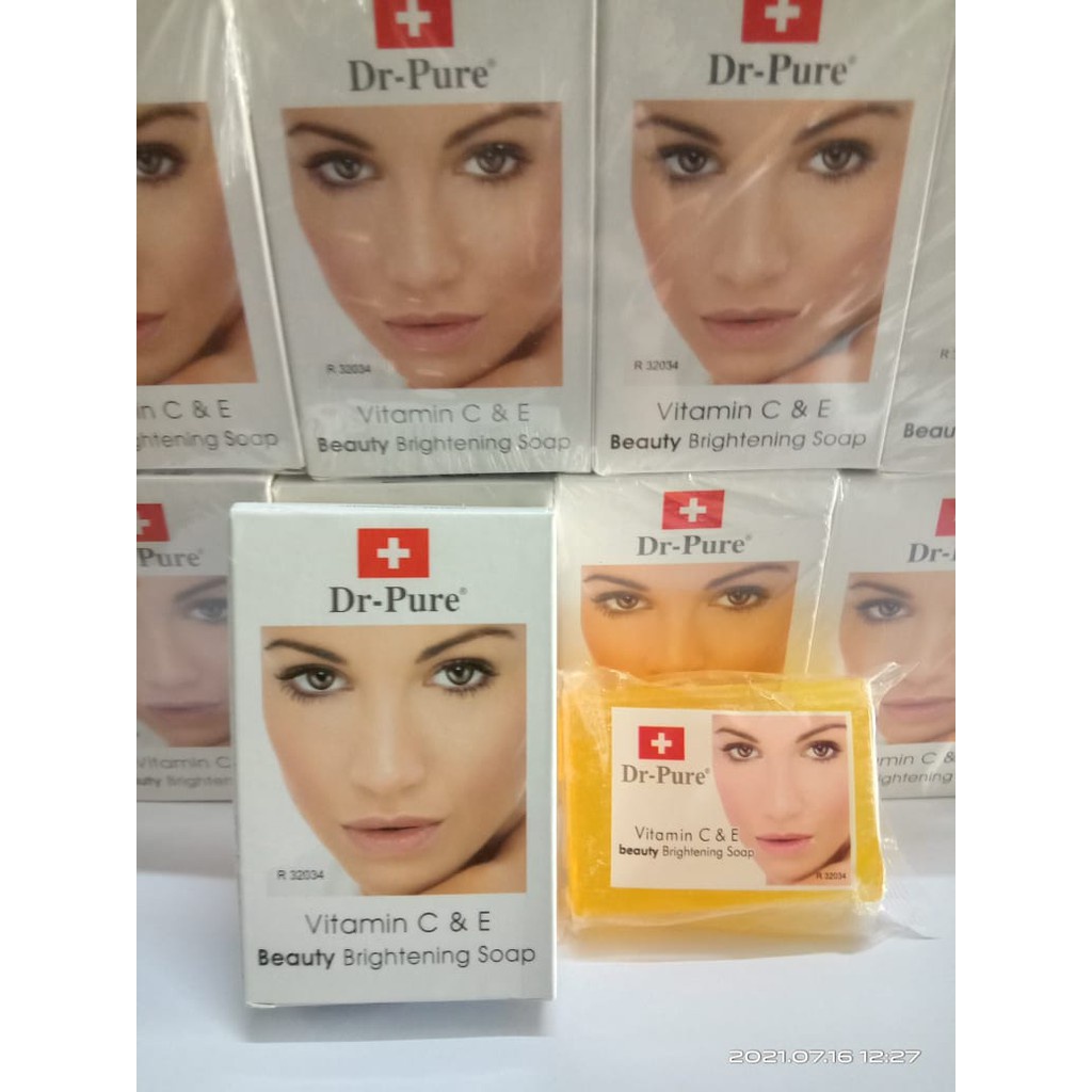 (12 pcs)Sabun DR.PURE VITAMIN C & E