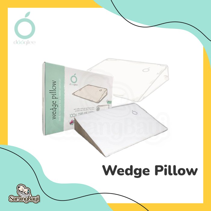 Terlaris Dooglee Wedge Pillow