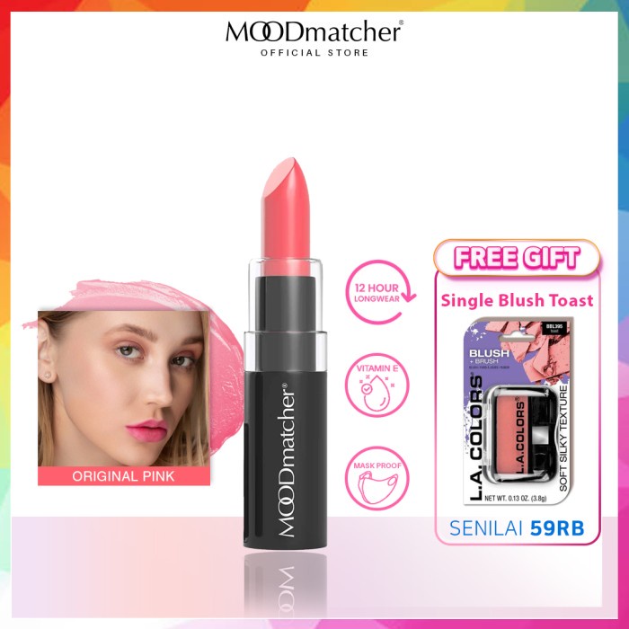 ✿ BISA COD✿ MOODmatcher Pink