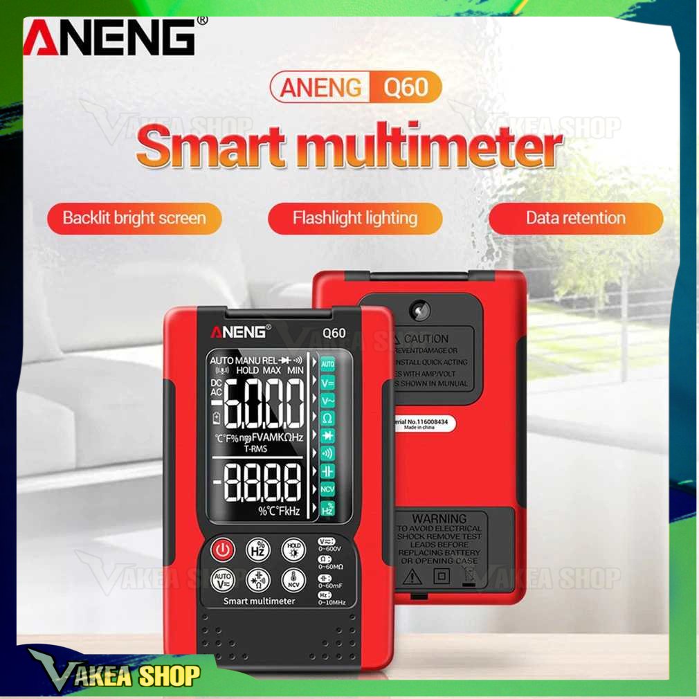 ANENG Multimeter Digital Smart Multimeter 6000 Count True RMS ~ Q60