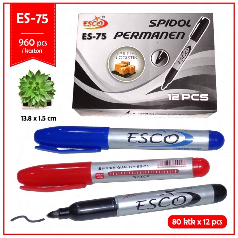[LEO KING] Spidol Marker Permanent