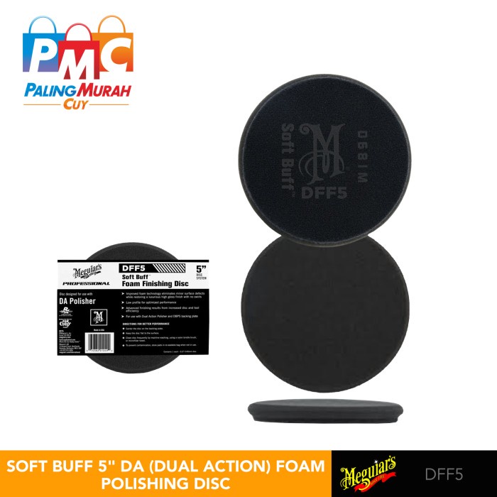 Meguiars - Meguiars Soft Buff DA 5 Foam Polishing DFF5