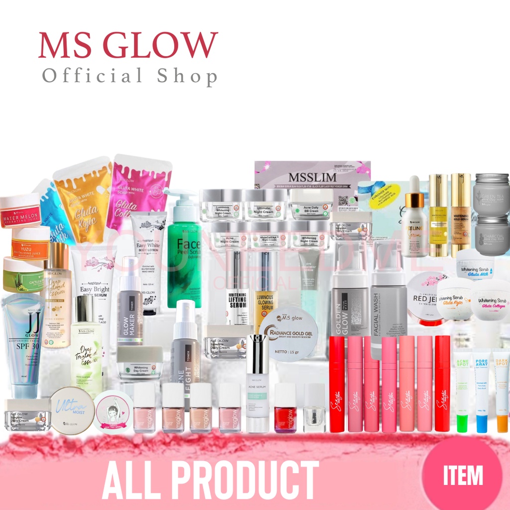 MS GLOW ALL PRODUCT [ECER]