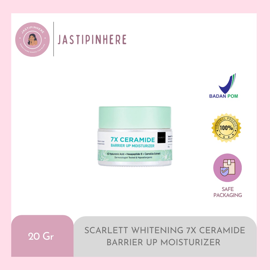SCARLETT 7x Ceramide Barrier up Moisturizer