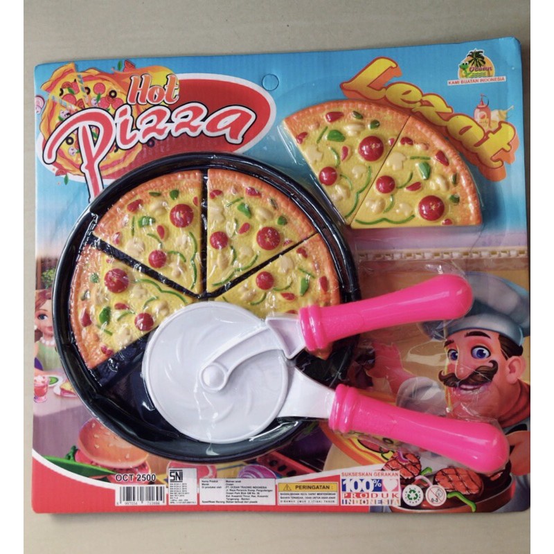 Mainan Pizza set anak OCT 2500