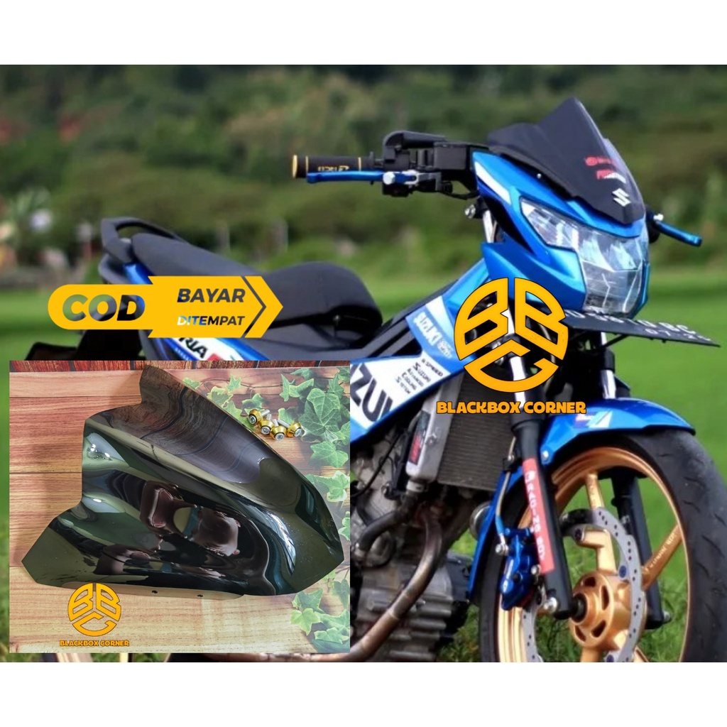 VISOR SATRIA FU INJEKSI PLUS BAUD