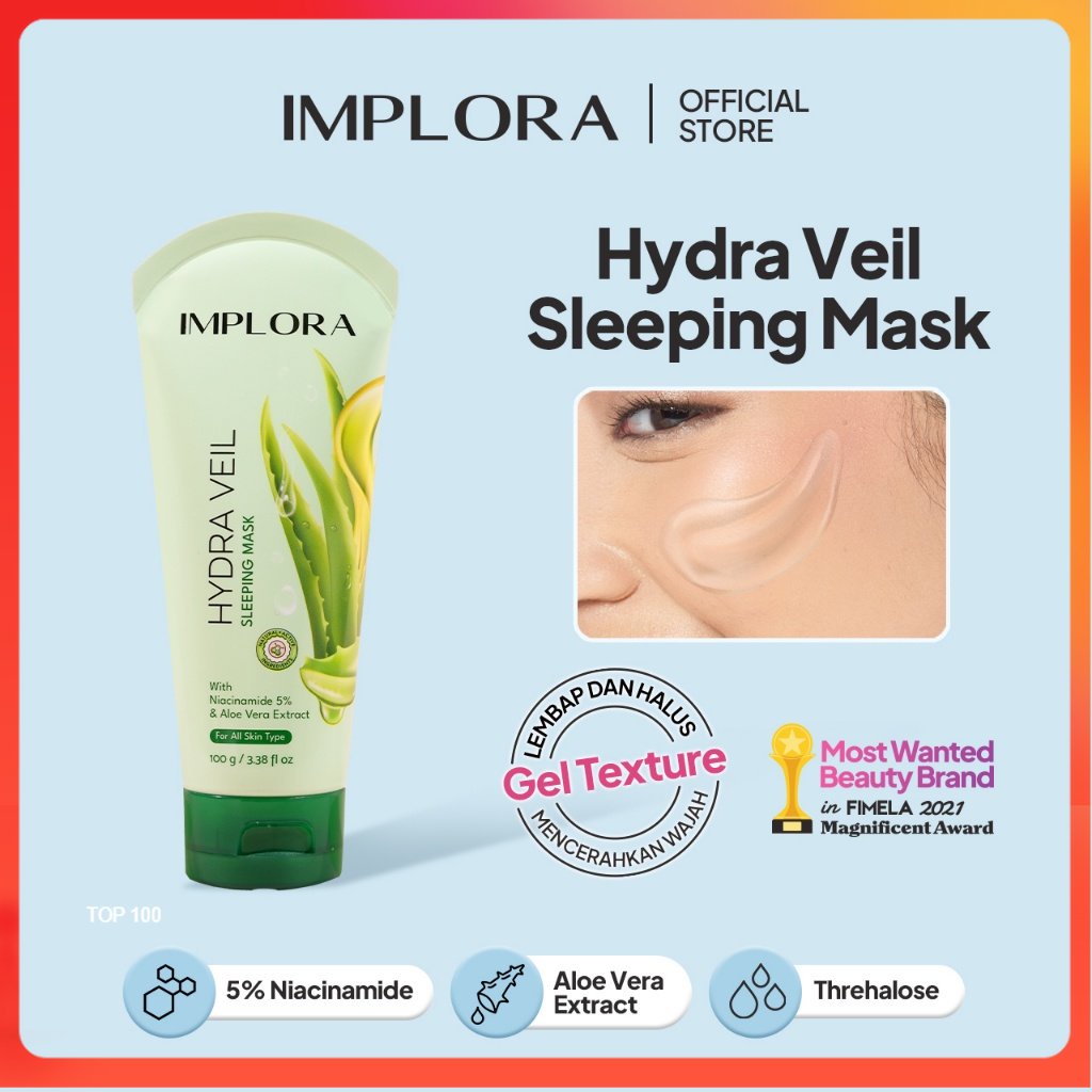 [MDP] [NEW ARRIVAL!] IMPLORA HYDRA VEIL SLEEPING MASK