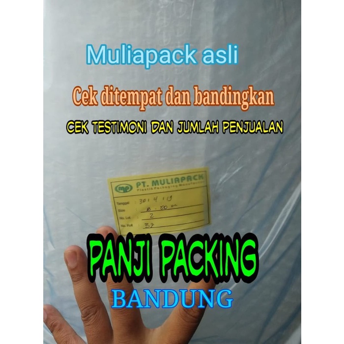 bubble packing roll bublewrap  plastik wrap - Bening