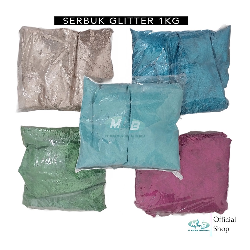 MLB Serbuk Bubuk Glitter 1Kg Kiloan