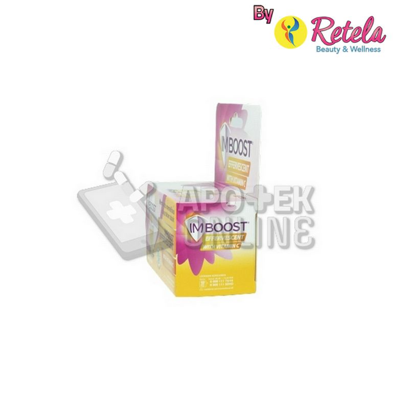 Imboost Effervescent Vit C Jeruk 1 Box 8 Tablet