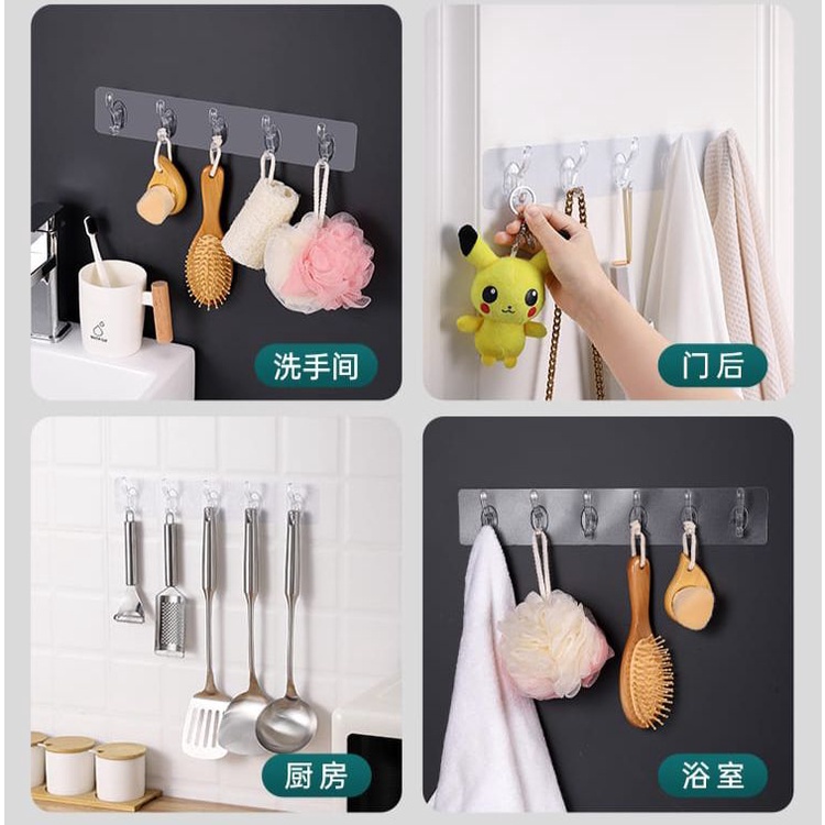 TEMPELAN HOOK 6in1 / TEMPELAN HOOK PANJANG