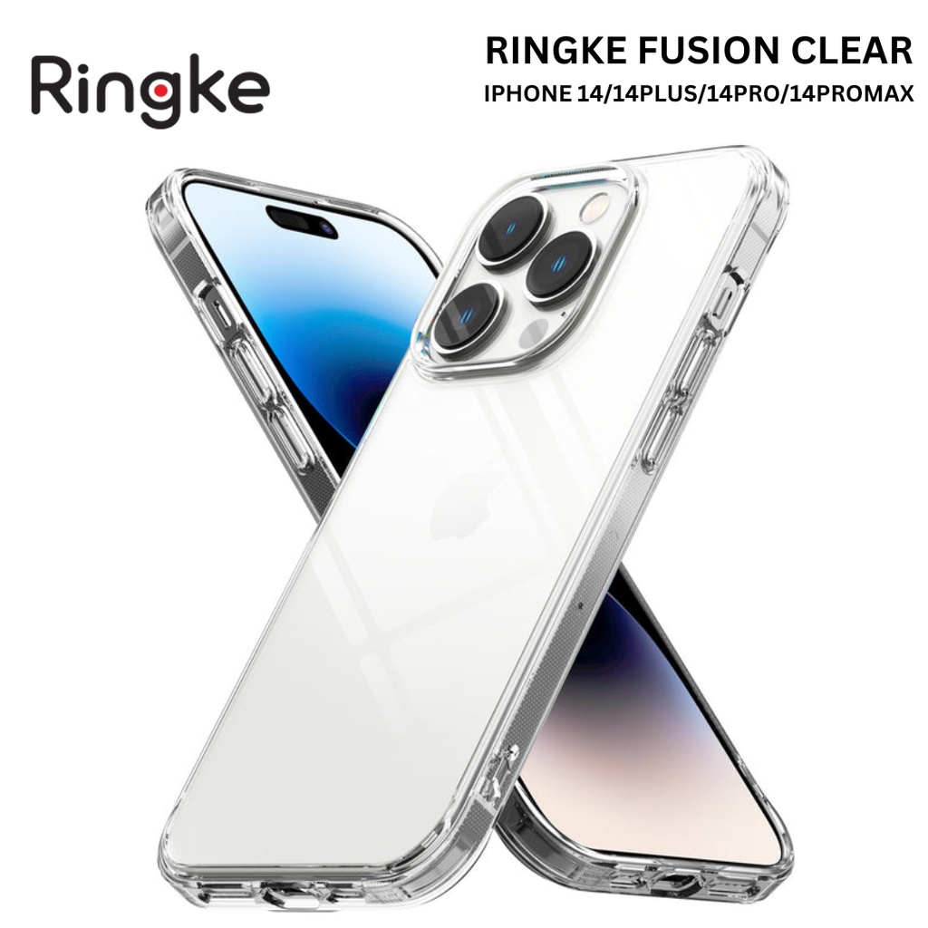 Ringke Fusion Case iPhone 14 Pro Max 14 Plus Clear Casing