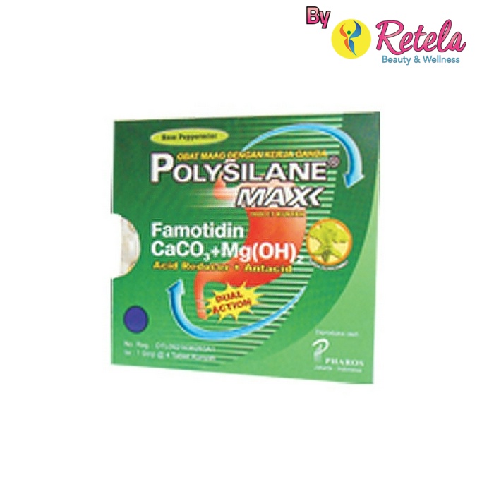 POLYSILANE MAX MINT 1 STRIP 4 TABLET