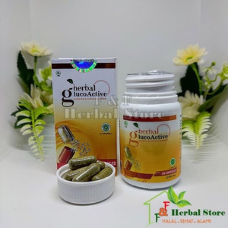 GLUCOACTIVE OBAT DIABETES DAN KENCING MANIS ORIGINAL