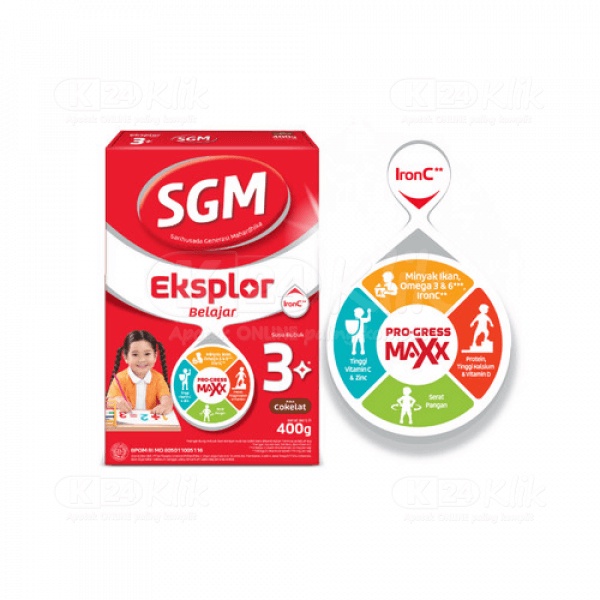 SGM Eksplor 3+ 400gr Rasa Coklat