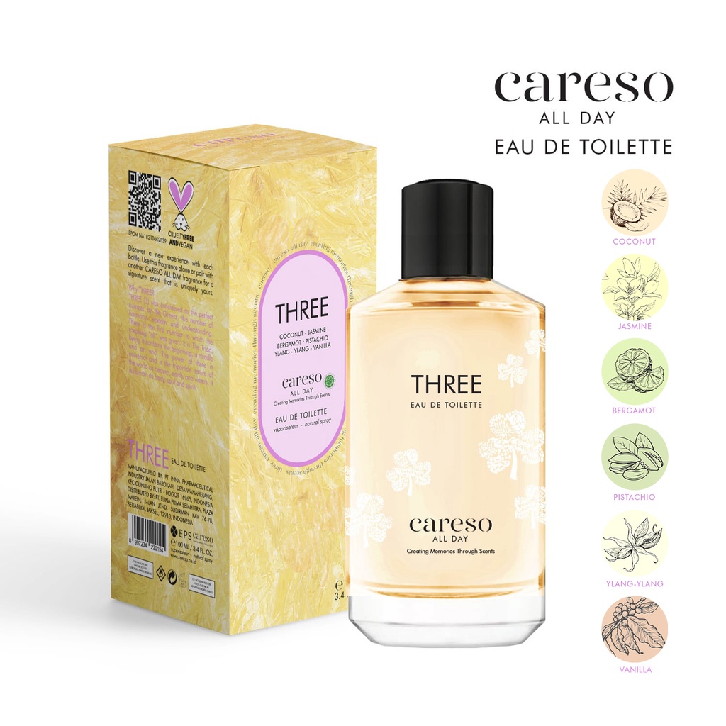 CARESO All Day EDT - THREE - 100ml