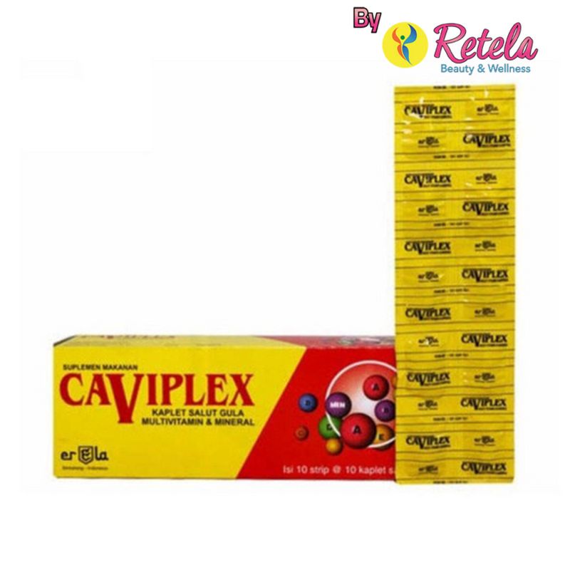 CAVIPLEX MULTIVITAMIN 1 STRIP 10 CAPSUL