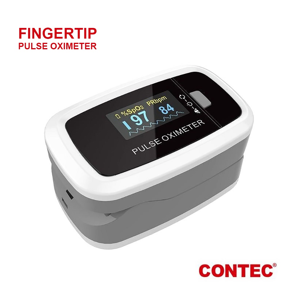 ALKES - Fingertip Pulse Oximeter Contec CMS50D1