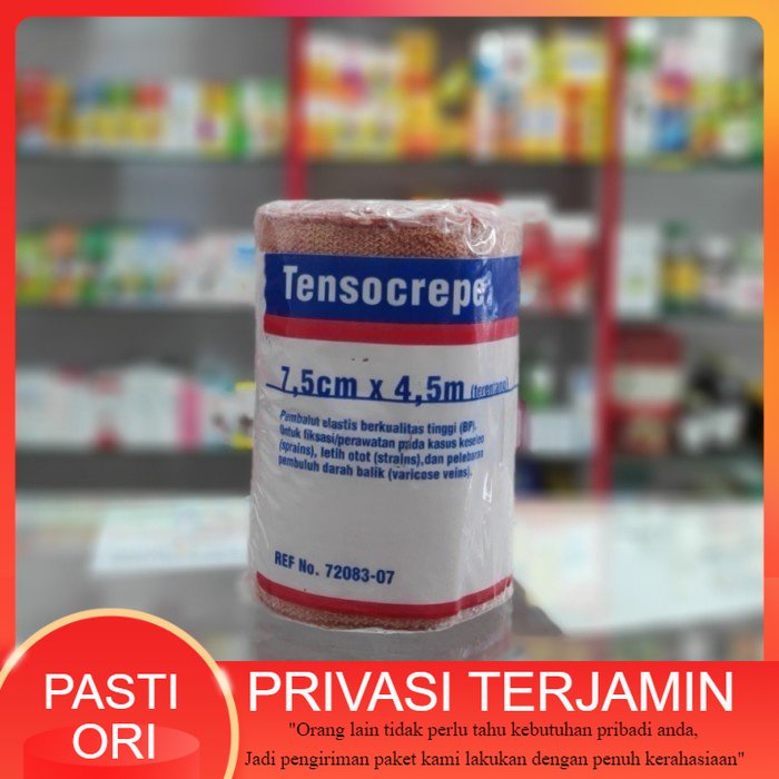 Tensocrepe 7.5 cm x 4.5 m / perban elastis