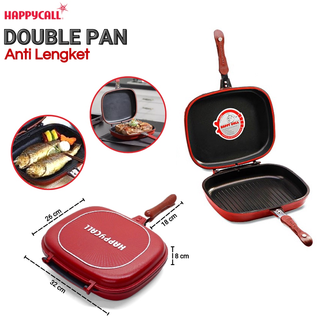Happy Call Double Pan 32 Cm