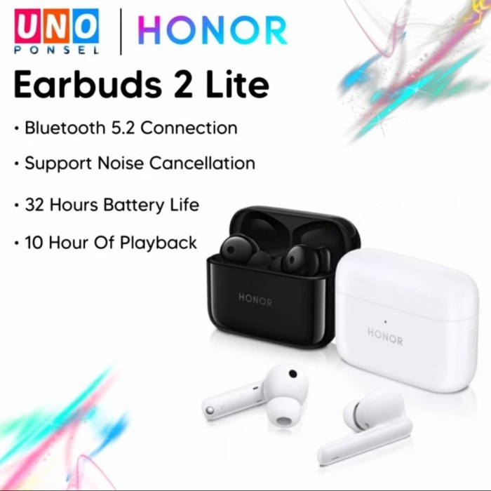 HONOR EARBUDS 2 LITE - TWS Wireless Earphone Bluetooth - Putih