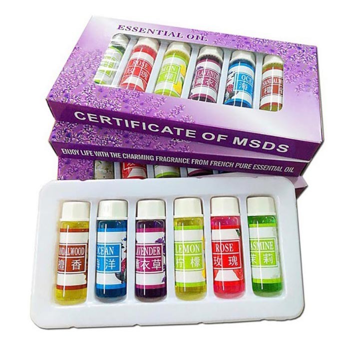 LANBENA Essential Oils Aromatherapy Diffusers 5ml Mixing 6 PCS - 3544