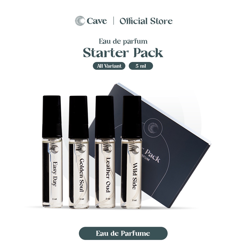CAVE EDP EAU DE PARFUM STARTER PACK (ALL VARIANT)
