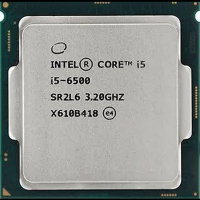 Processor Intel Core i5-6500 3,7 GHz TRAY Socket LGA 1151