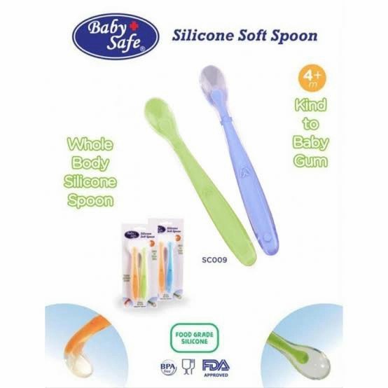 Babysafe silicone soft spoon SC009