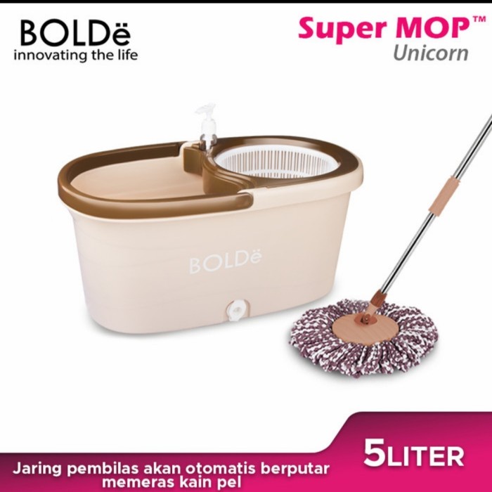 New pel putar peras super mop bolde unicorn