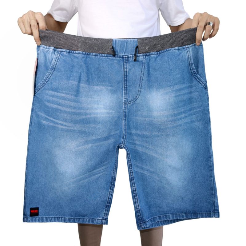 Jeans pendek jumbo bigsize