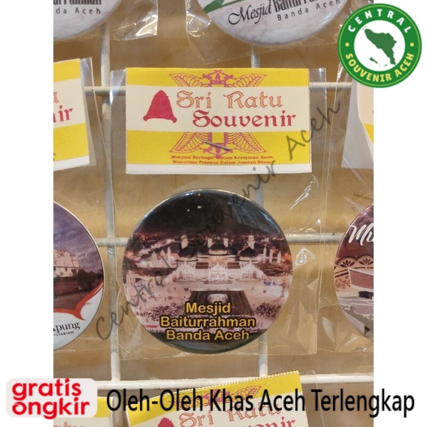 magnet | tempelan kulkas khas Aceh