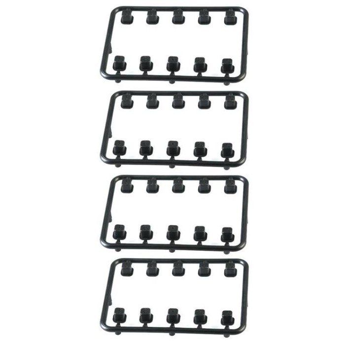 C7044 Arm Mount Inserts Set(4) - LC RACING PTG-2 RALLY
