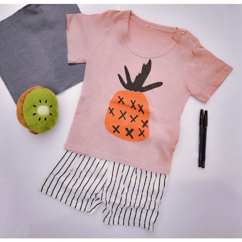 SHORT SLEEVES RED PINEAPPLE SIZE 100