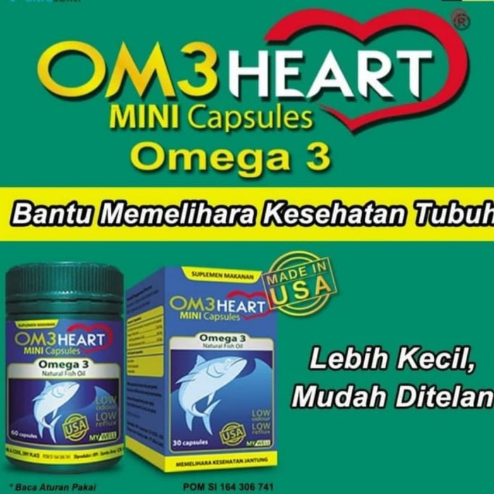 OmeHeart 30caps /Omega 3