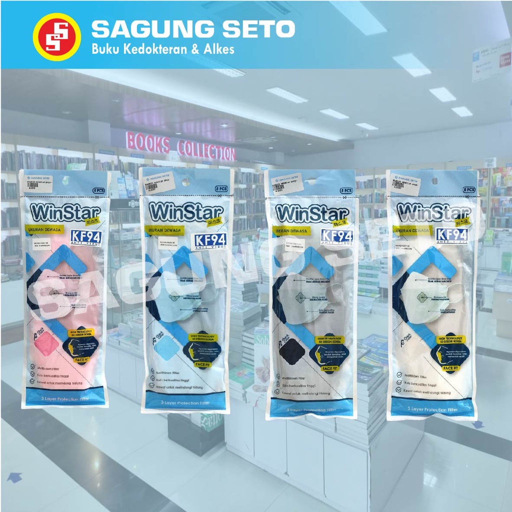 MASKER WINSTAR 5PCS-SACHET