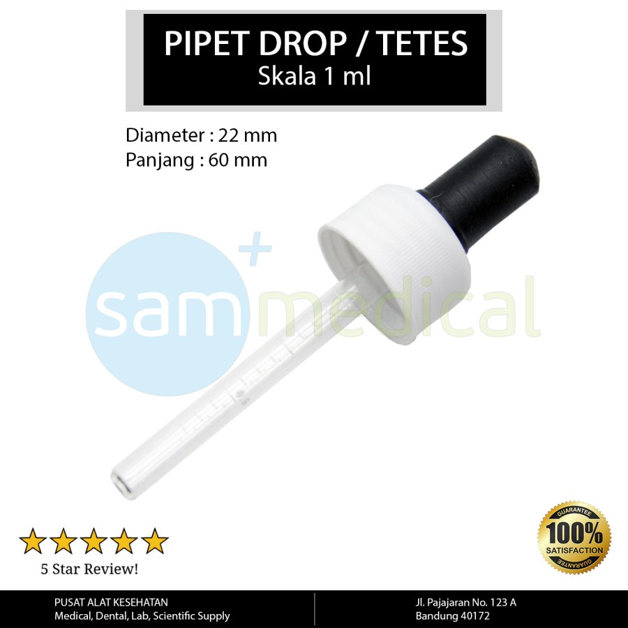 Pipet Tetes Obat 1 ml