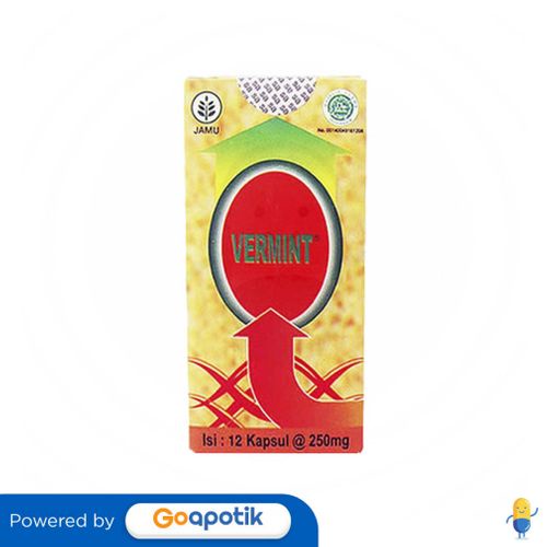 Vermint Kapsul Cacing Box 12 Kapsul