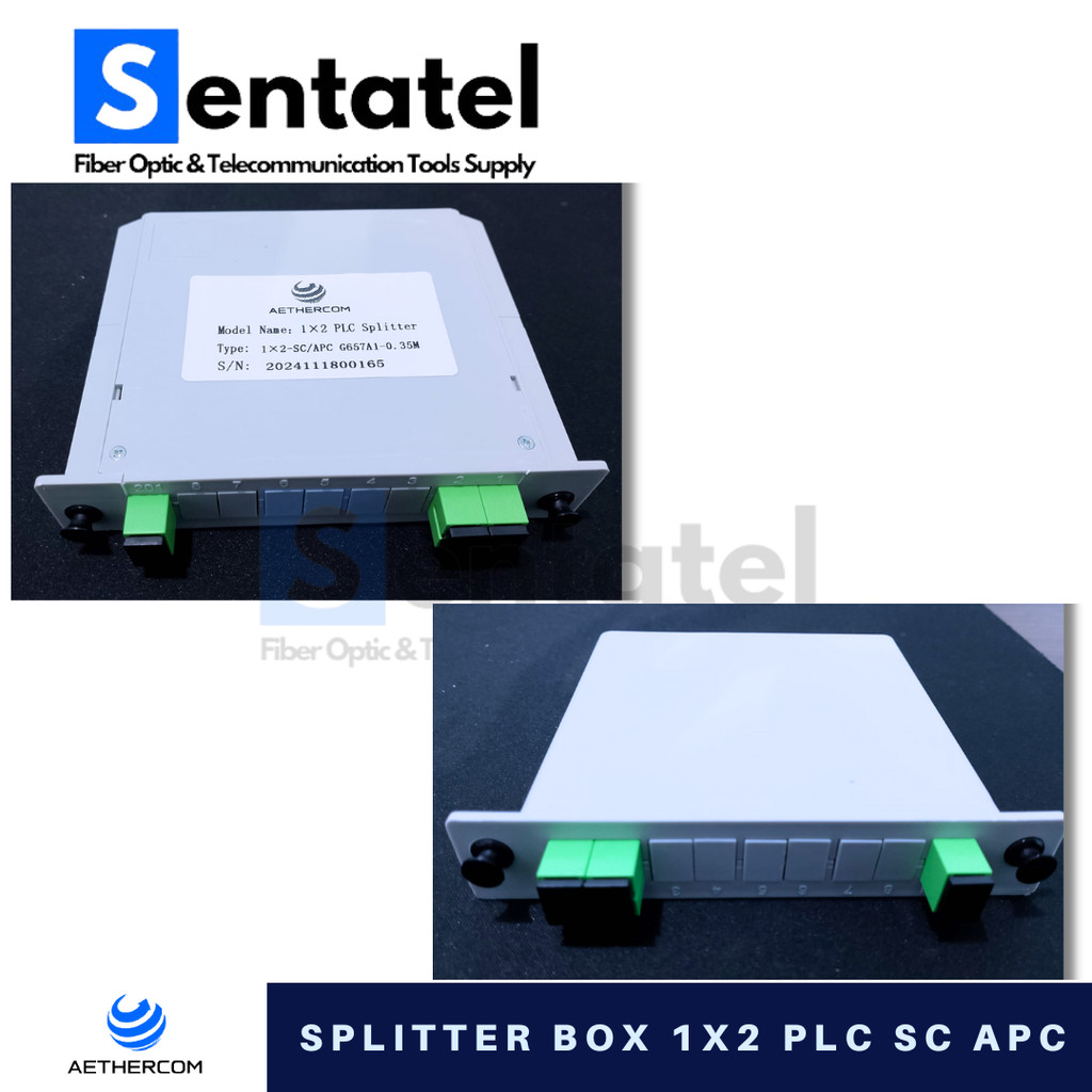 SPLITTER BOX PLC 1X2 SC APC