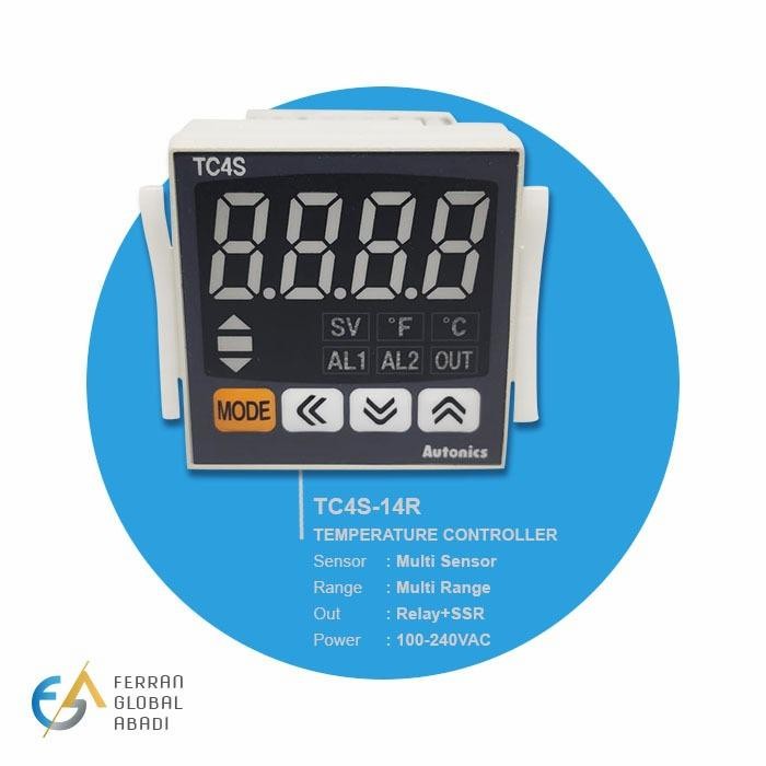 Temperature Temperatur Controller Digital Autonics TC4S-14R