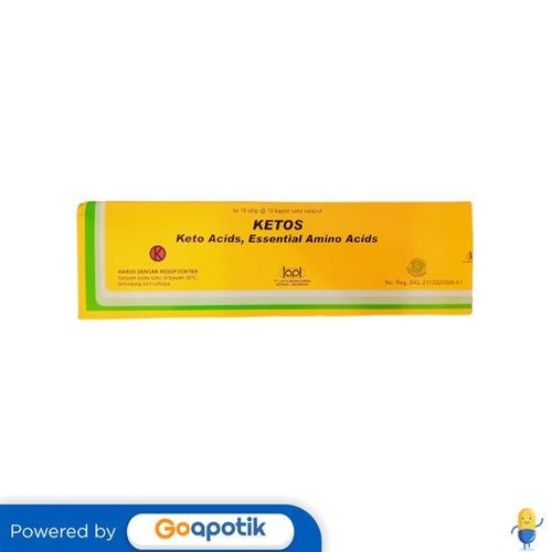 Ketos Box Isi 100 Kaplet Salut Selaput
