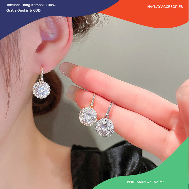 Anting Titanium Motif Jepit AT02-05BN