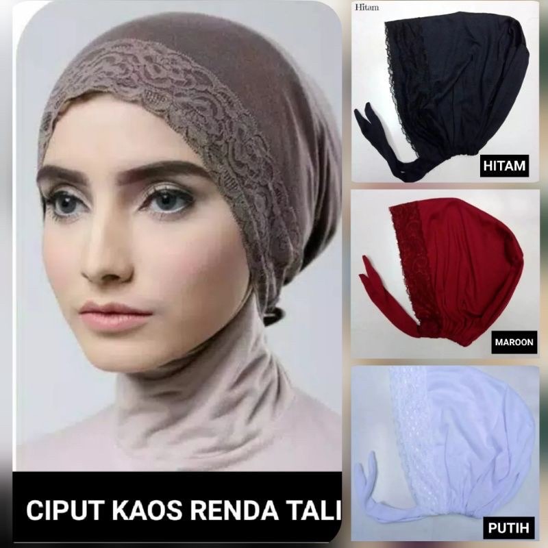 Ciput Arab Renda Tali | AZICSCRAF