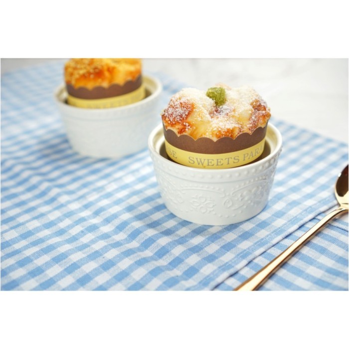 Embossed Puding Bowl