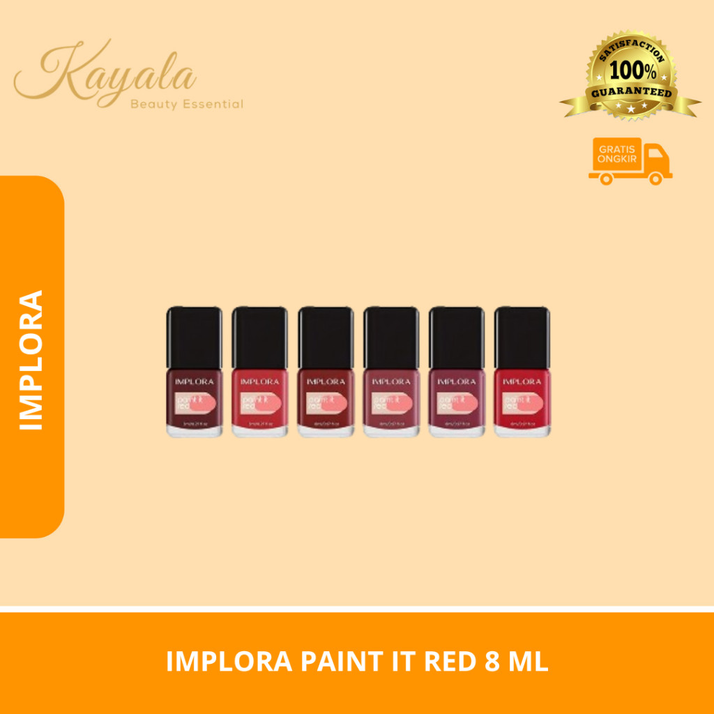 IMPLORA PAINT IT RED 8 ML