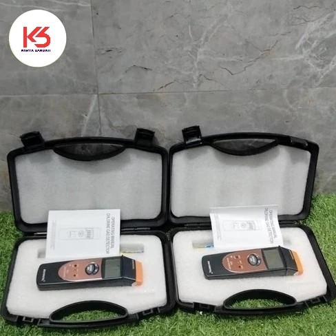 Portable CL2 Chlorine Detector 0~100PPM CL2 Gas Analyzer Precise LCD
