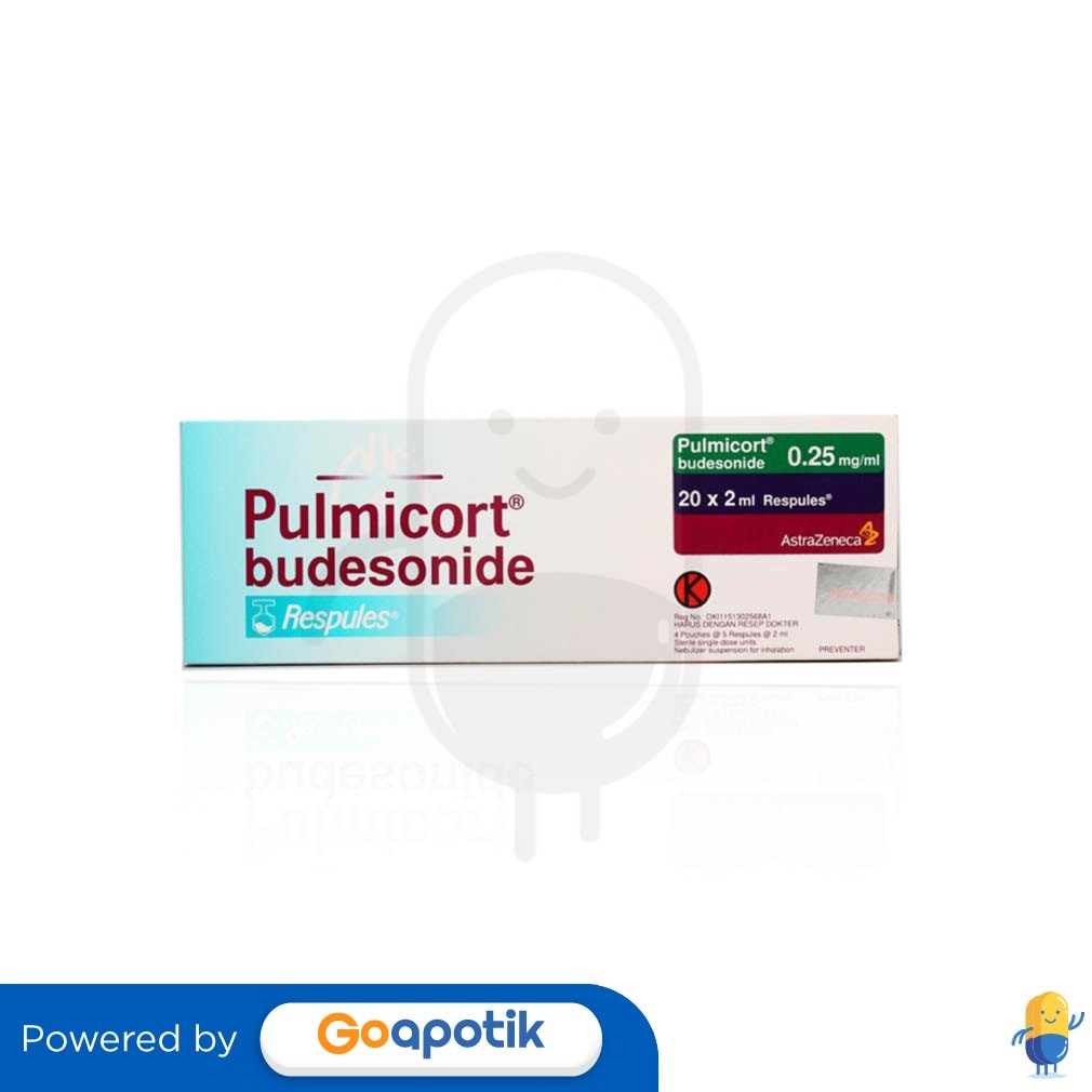 Pulmicort 0,25 Mg/Ml Box 20 Respules