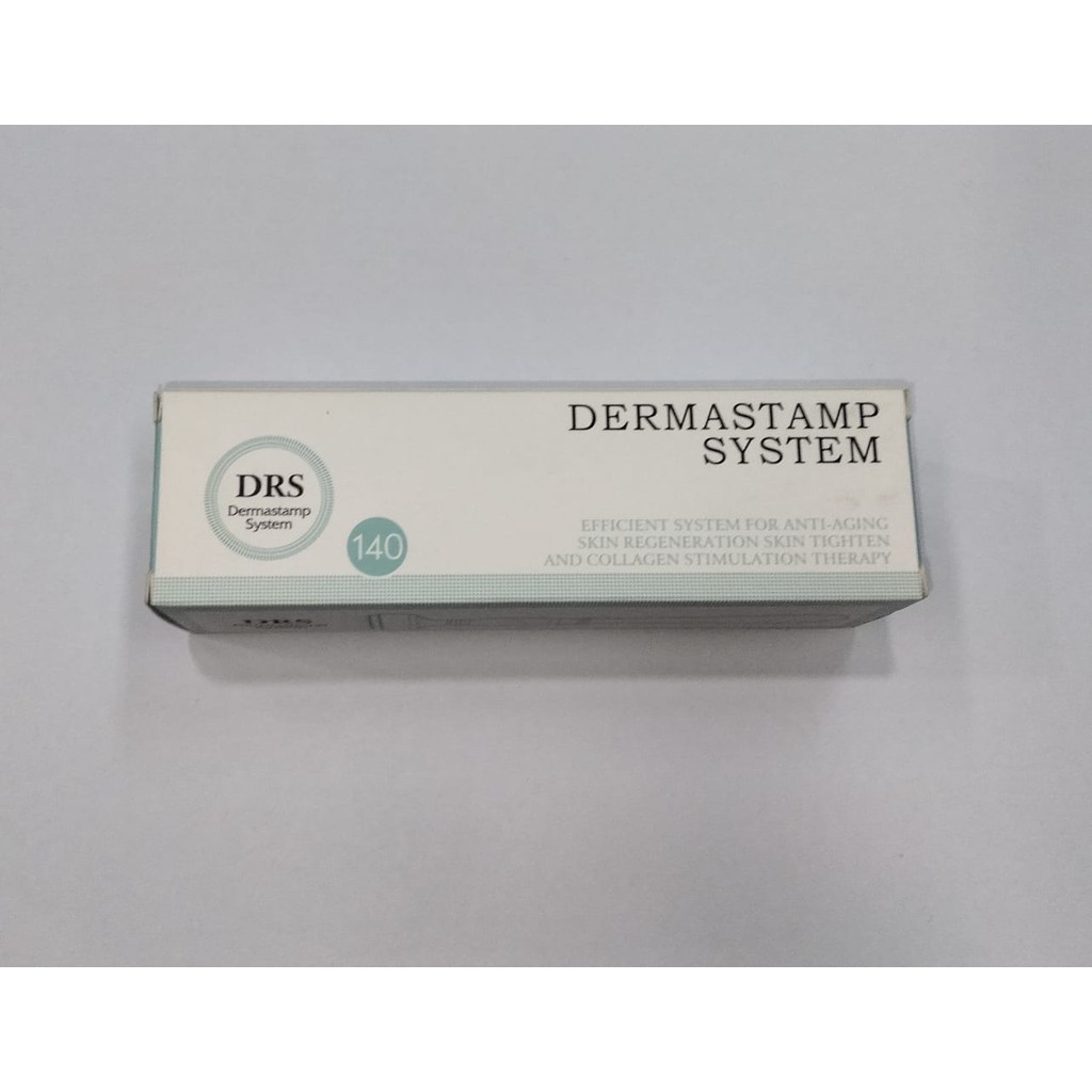 Dermastamp System 140 Pin Multistep Stamp Roller Microneedle Adjustable Micro Roller